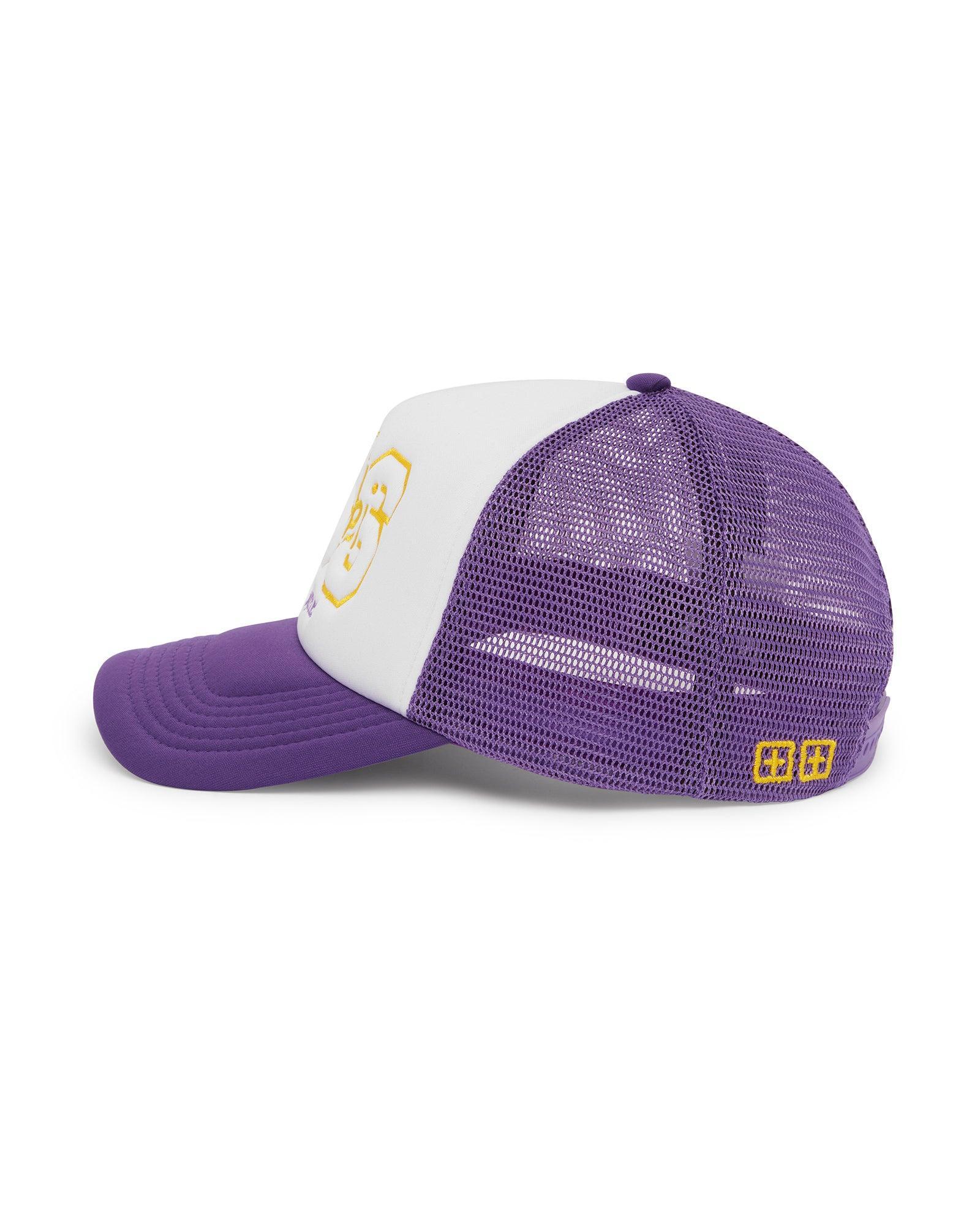 LA AND THE STREETS TRUCKER CAP PURPLE Male Product Image