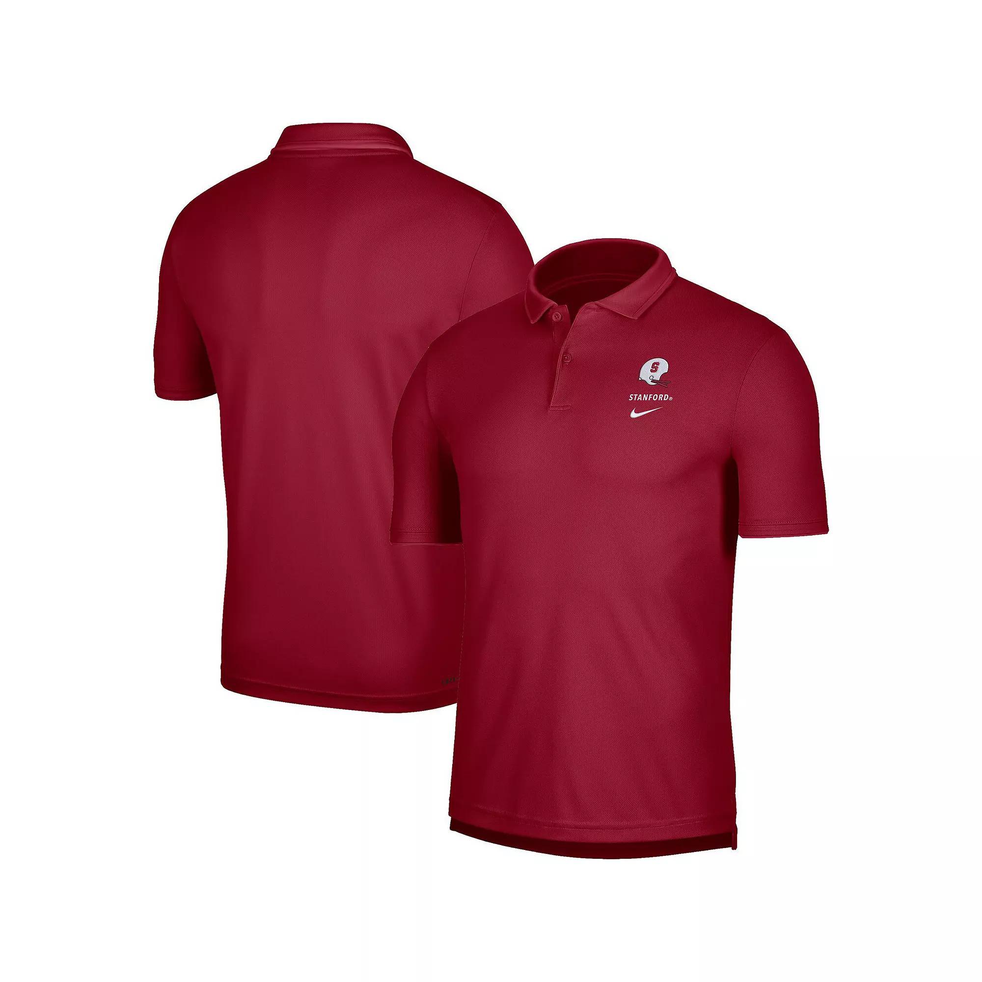 Men's Nike Crimson Oklahoma Sooners UV Performance Polo, Size: Small, Red Product Image
