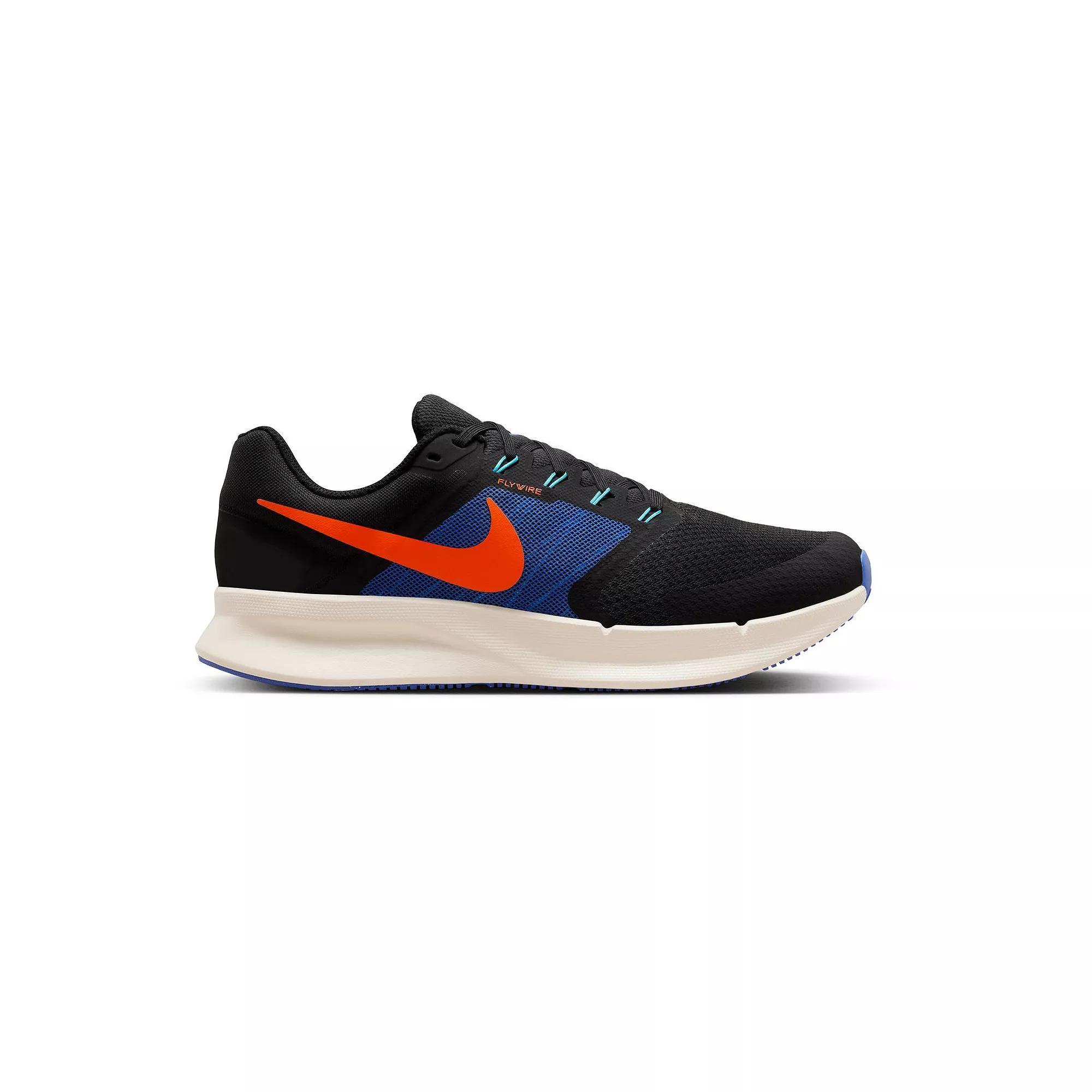 Nike Run Swift 3 Men's Road Running Shoes, Size: 14, Black Red Blue Product Image