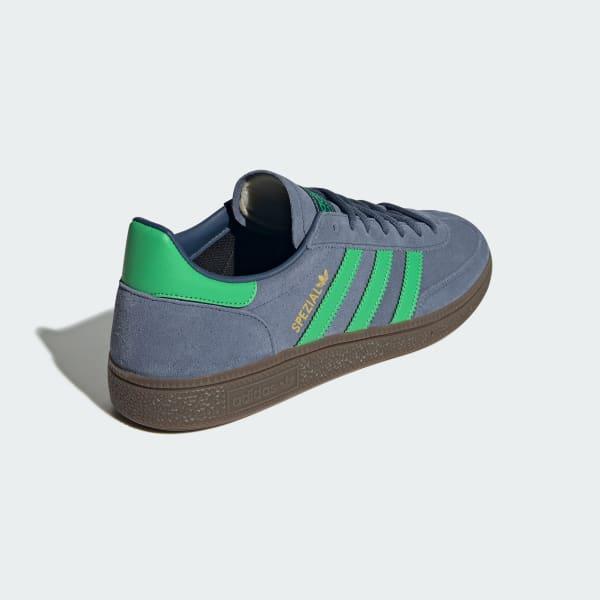 adidas Gender Inclusive Handball Spezial Sneaker in Preloved Ink/green/gold at Nordstrom, Size 10.5 Women's Product Image