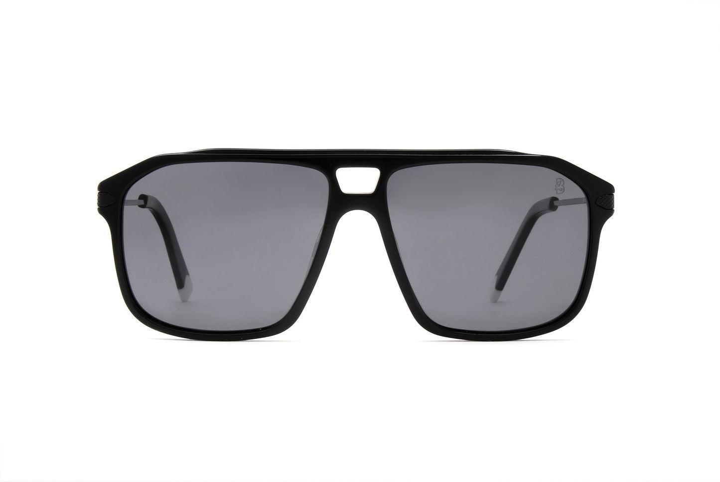 Biscayners Grand Bay Black Men's Sunglasses Product Image
