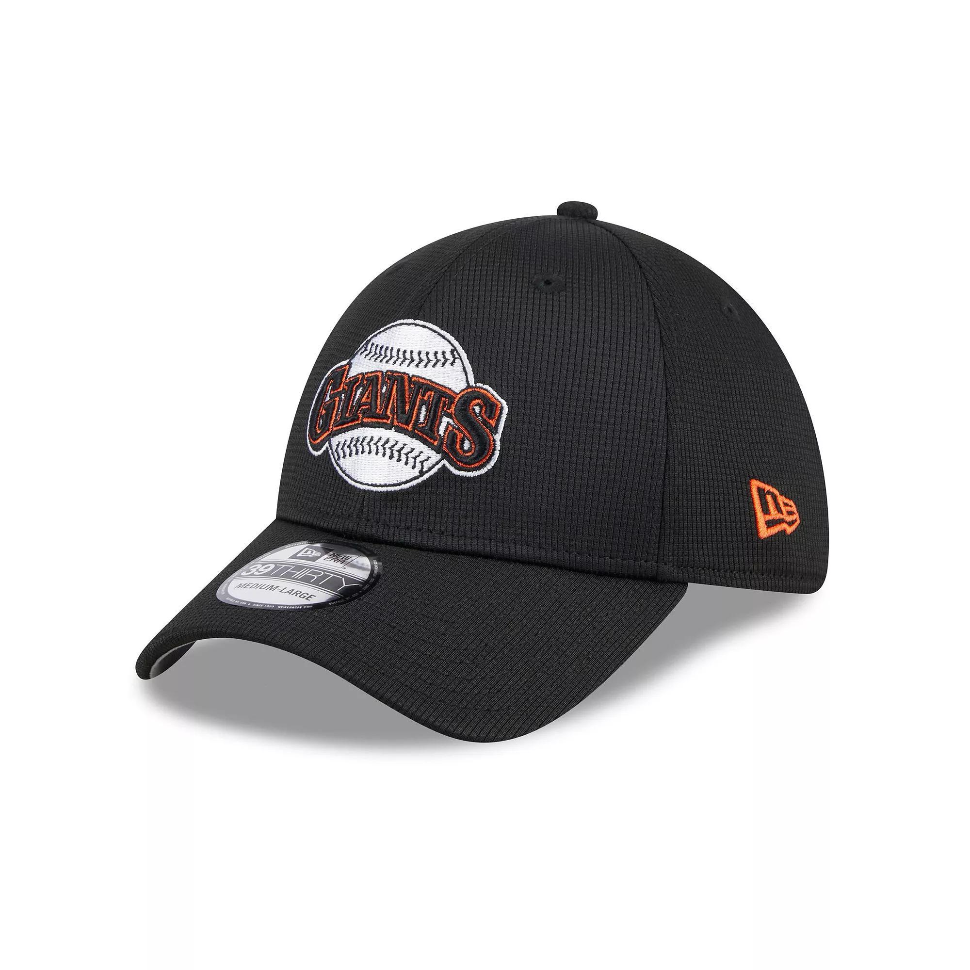 Men's New Era  Black San Francisco Giants 2024 Batting Practice 39THIRTY Flex Hat, Size: Small/Medium Product Image