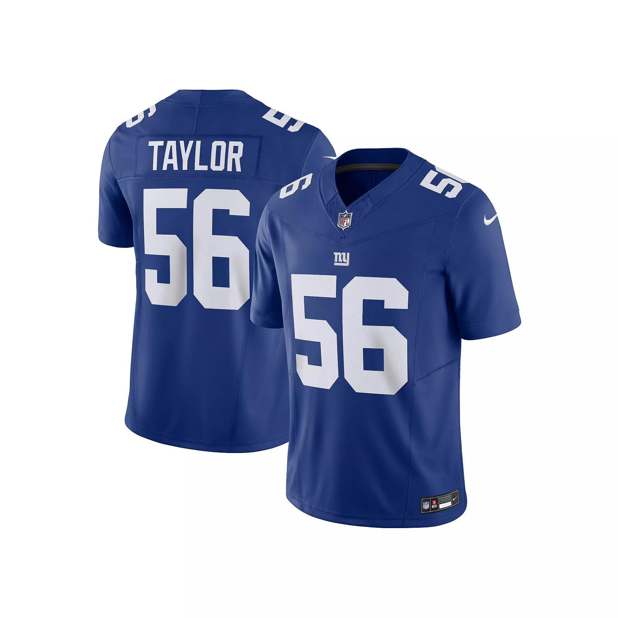 Men's Nike Lawrence Taylor Royal New York Giants Vapor F.U.S.E. Limited Jersey, Size: 3XL, Blue Product Image