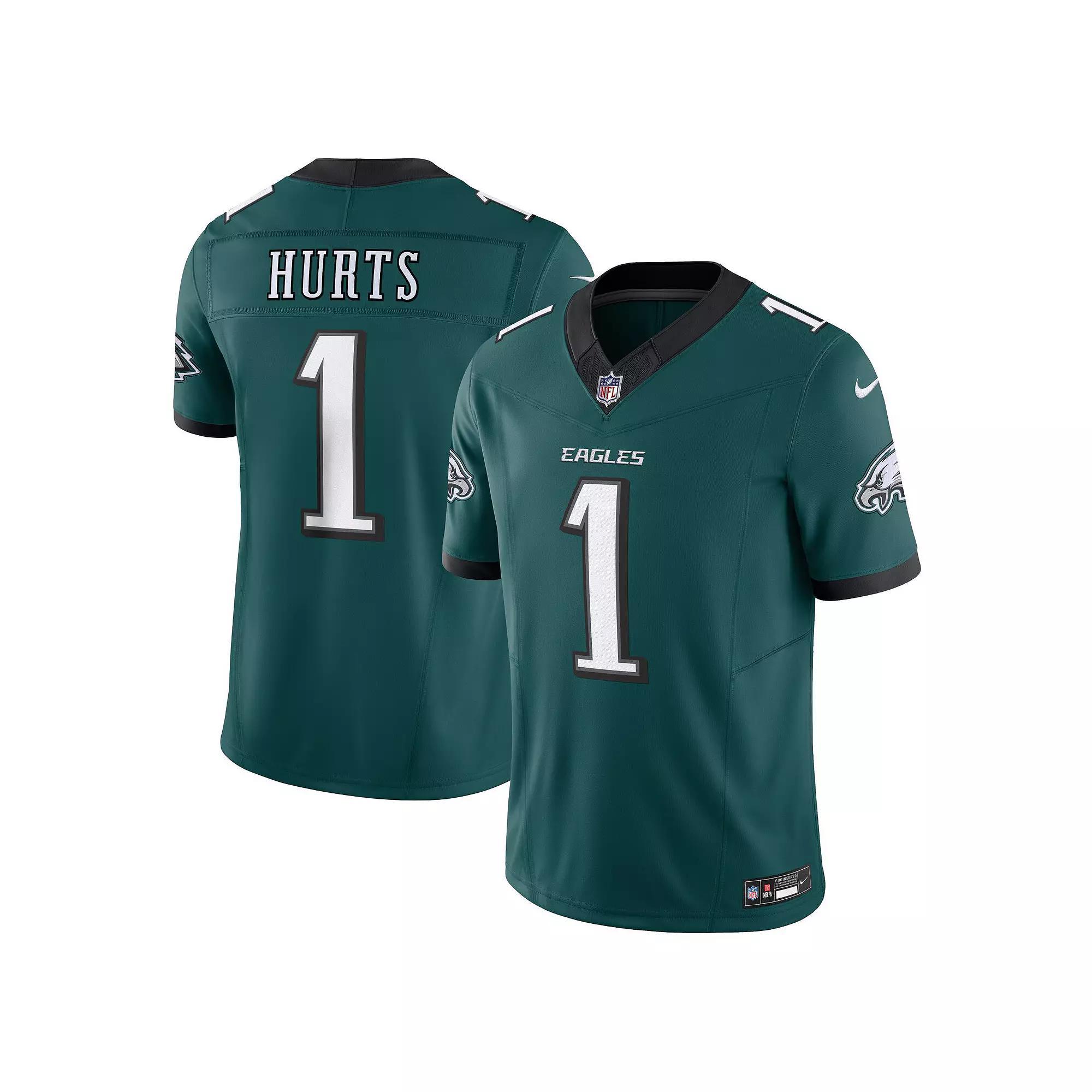 Men's Nike A.J. Brown Midnight Green Philadelphia Eagles Vapor F.U.S.E. Limited Jersey, Size: XL Product Image