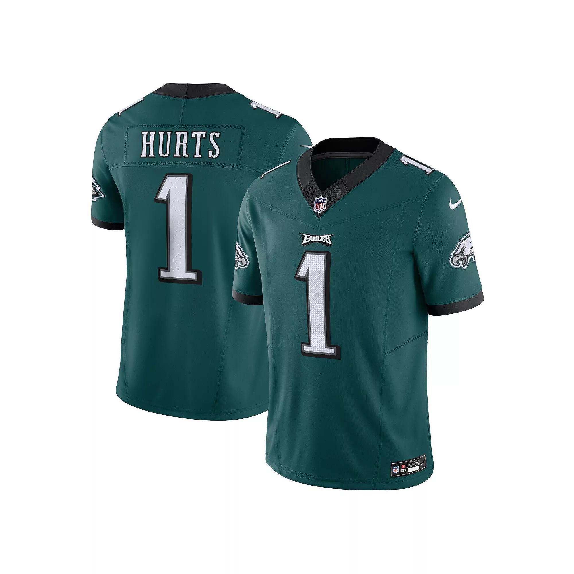 Men's Nike Jalen Hurts Midnight Green Philadelphia Eagles Vapor F.U.S.E. Limited  Jersey, Size: Small Product Image