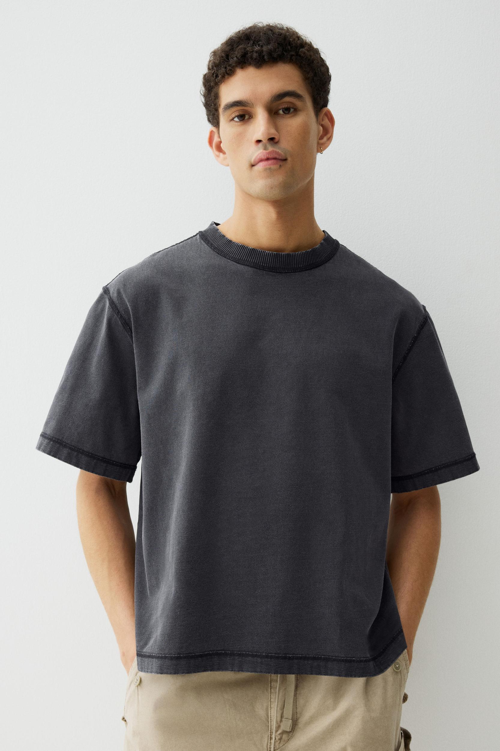 Boxy Fit Washed T-shirt Product Image