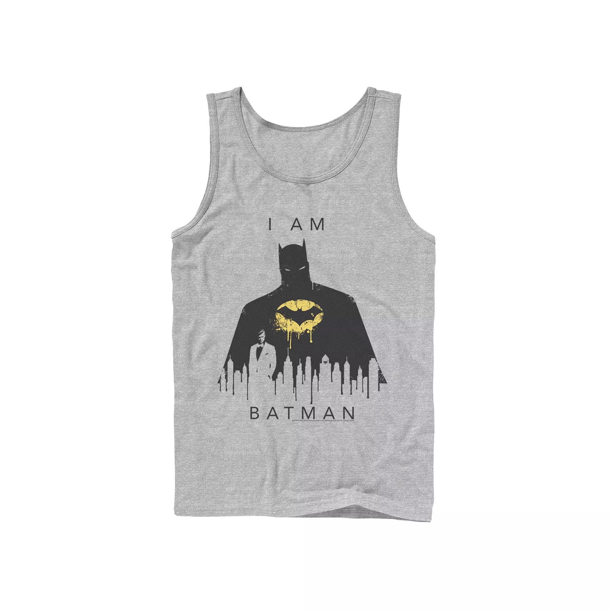 Men's Jurassic World Glitchy Grid Yellow Icon Graphic Tank Top, Size: XL, Grey Product Image