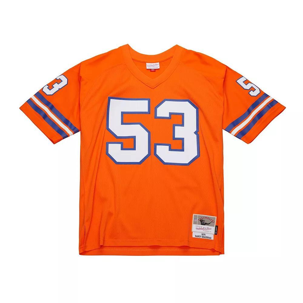 Men's Mitchell & Ness Randy Gradishar Orange Denver Broncos 1978 Legacy Replica Jersey, Size: Large Product Image