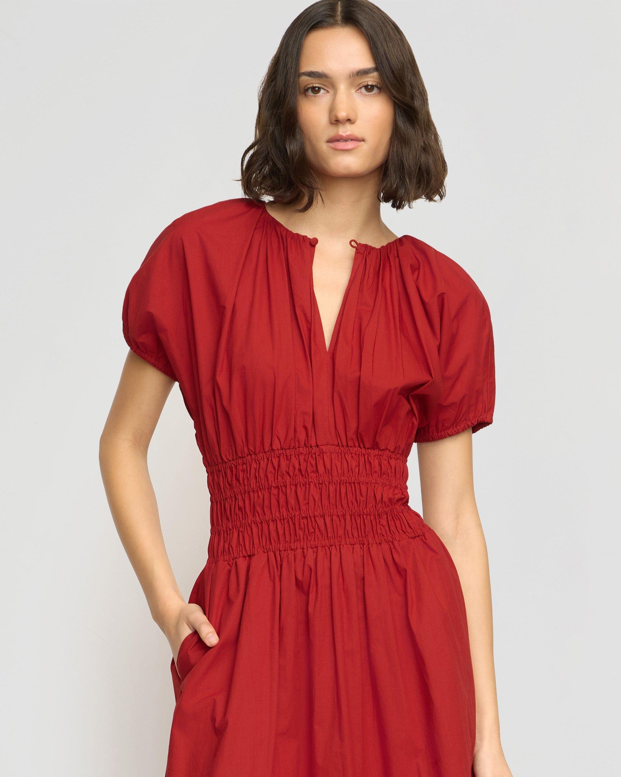 Kyla Organic Cotton Blouson Dress Product Image