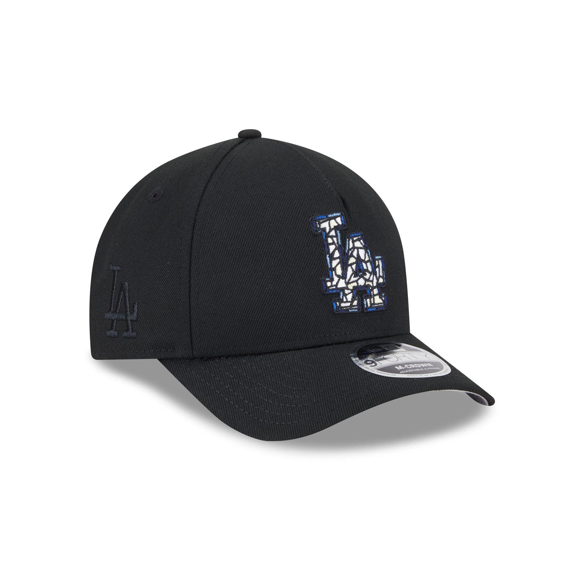 Los Angeles Dodgers Stained Glass 9FORTY M-Crown A-Frame Snapback Hat Male Product Image