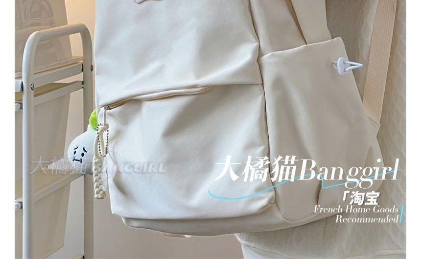 Plain Drawstring Backpack Product Image
