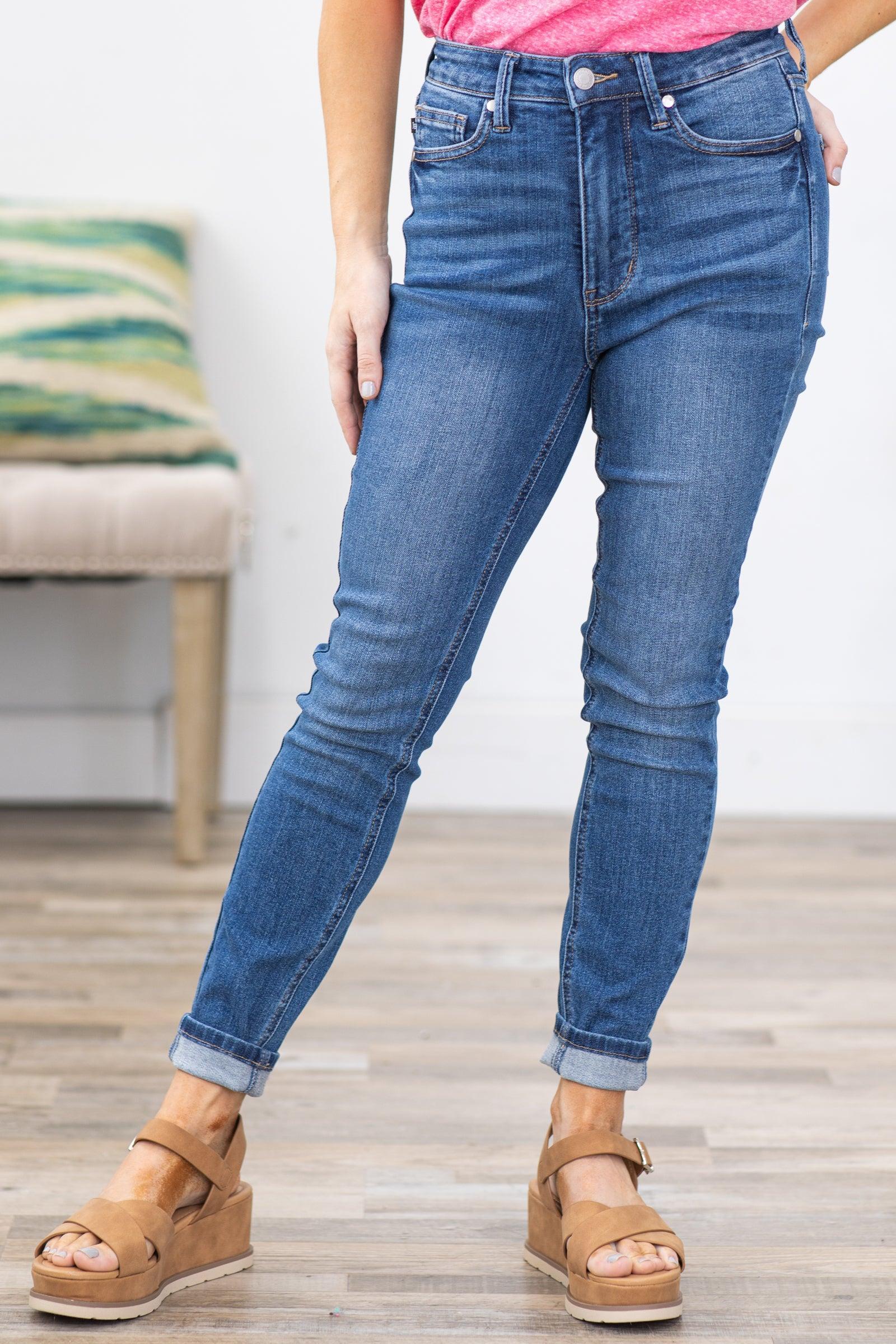 Judy Blue Tummy Control Classic Skinny Jeans Product Image