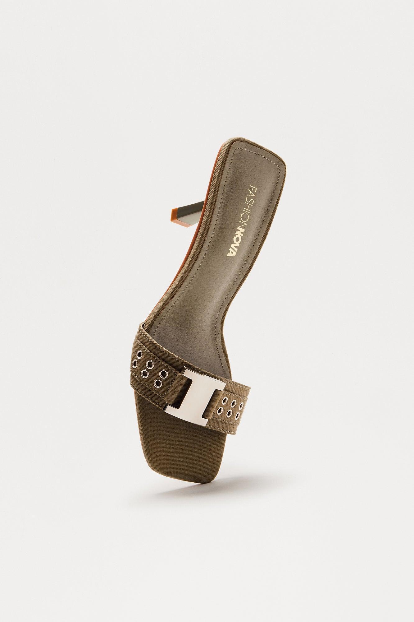 Bauer Hardware Detail Mules - Green Product Image