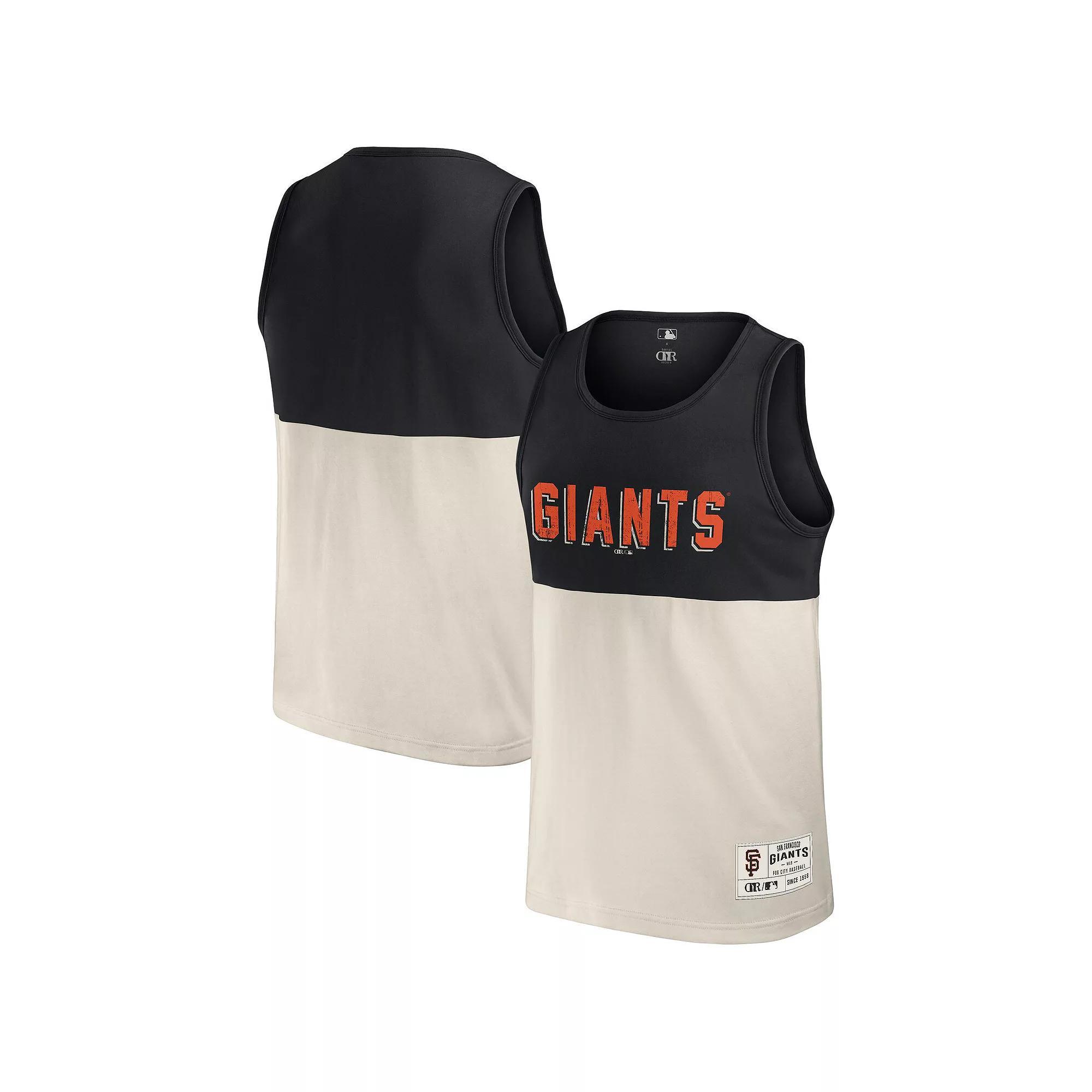Men's Darius Rucker Collection by Fanatics Navy New York Yankees Colorblock Tank Top, Size: Medium, Blue Product Image