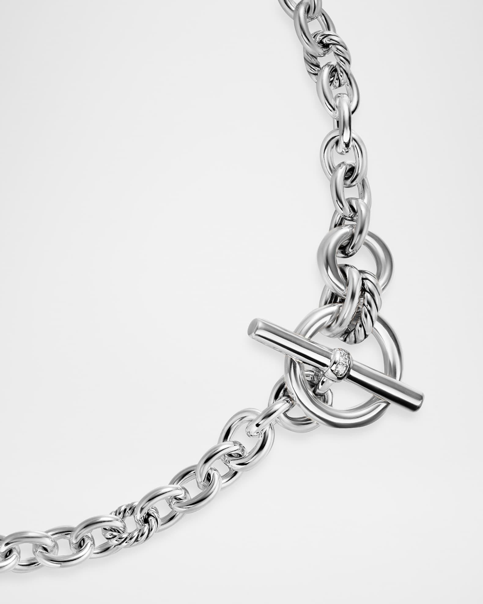 Crossover 2 Row Ring in Silver, 7.5mm Product Image