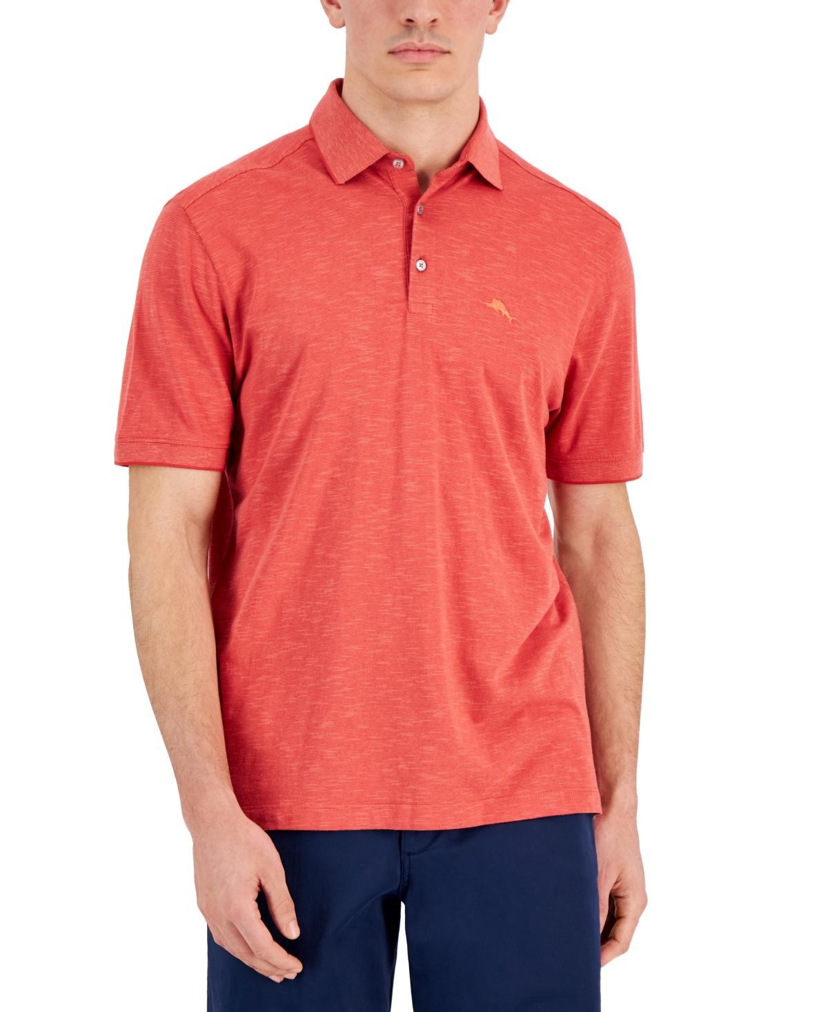 Tommy Bahama Mens Portola Point Space-Dyed Stripe Polo Shirt Product Image