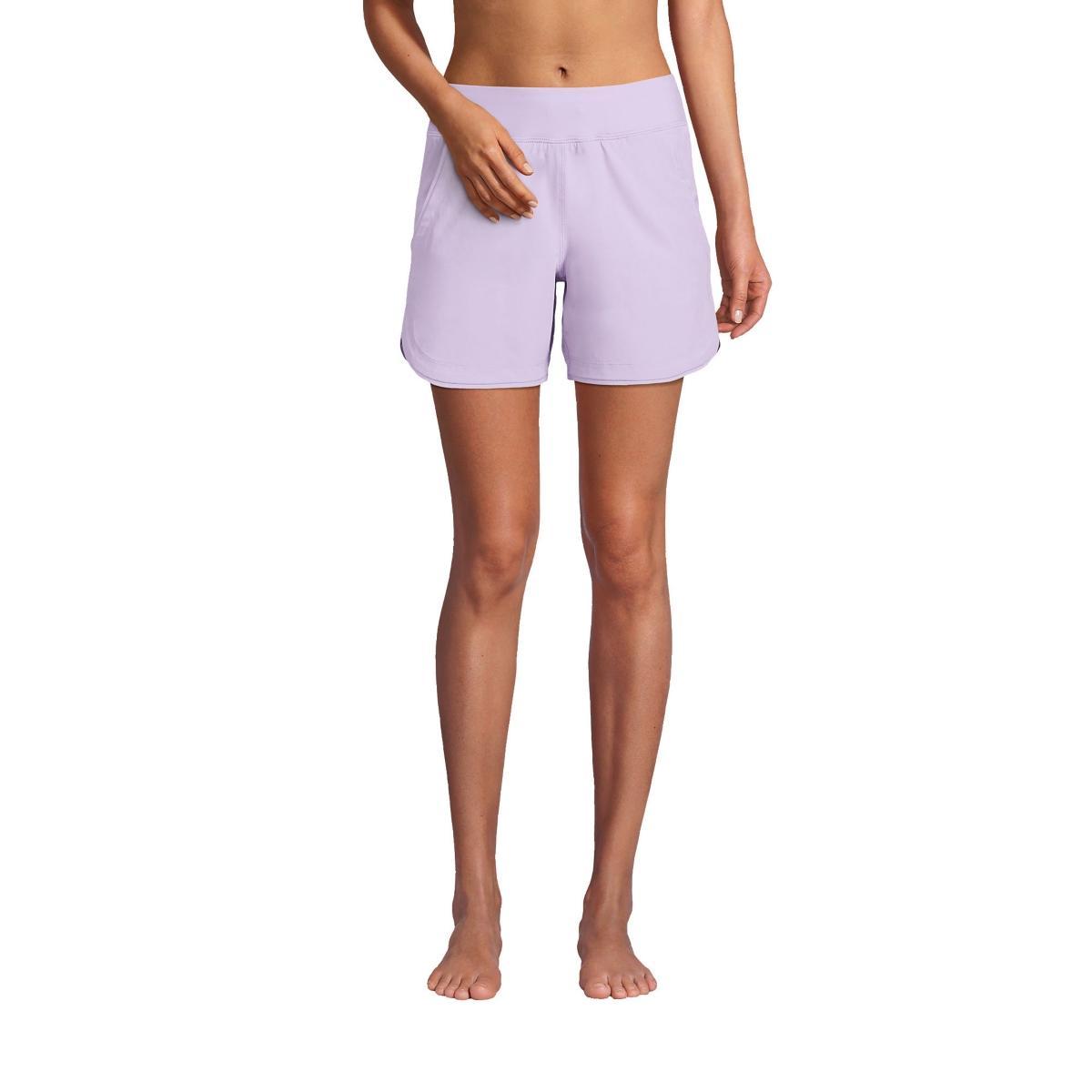 Lands End Womens 5 Quick Dry Swim Shorts with Panty Product Image