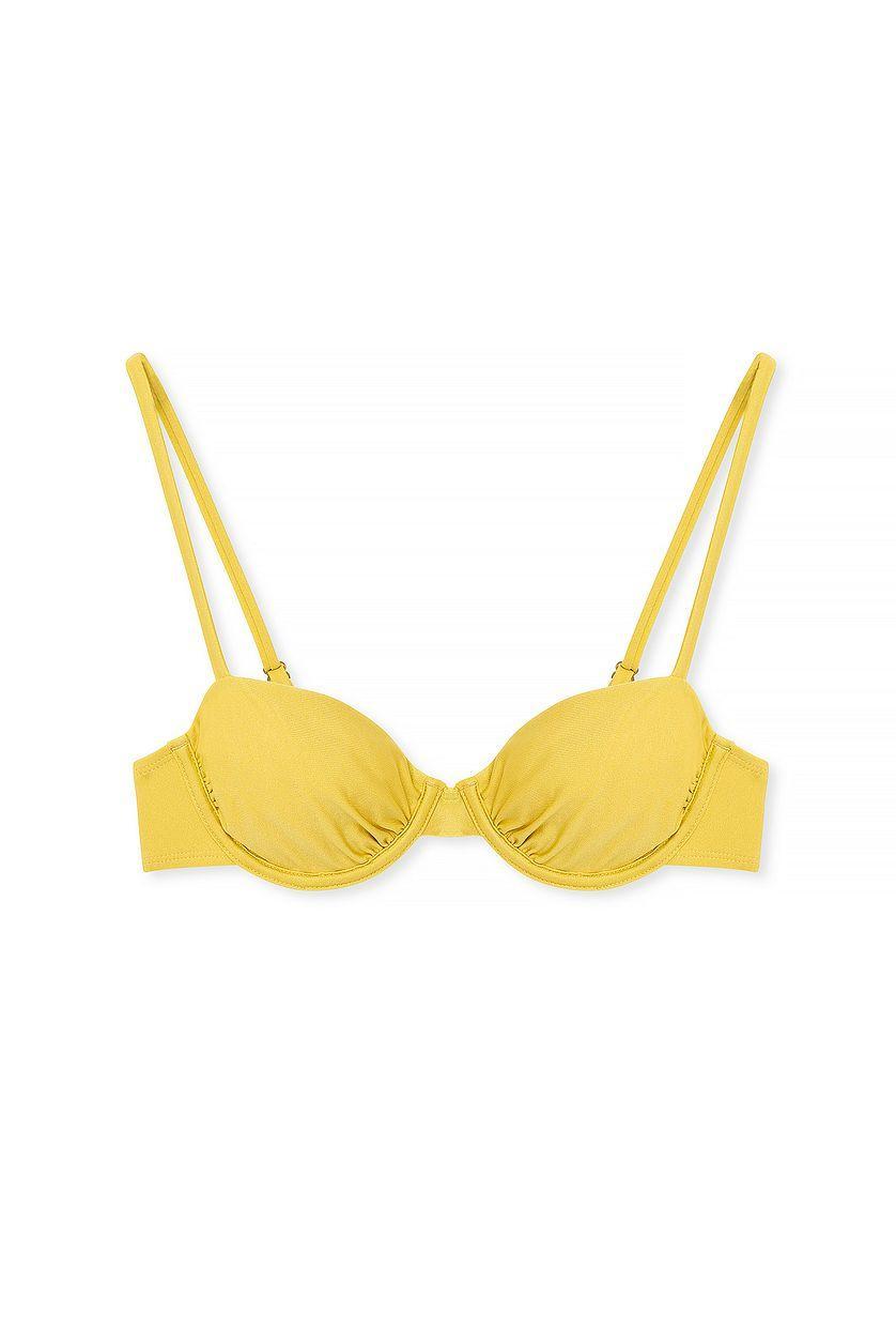 Gathered Bikini Bra Product Image