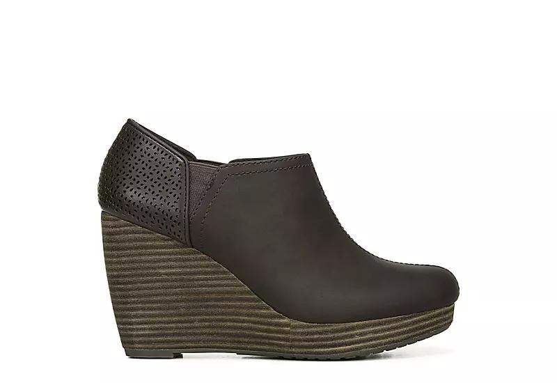 Dr. Scholl's Harlow Women's Ankle Boots, Size: 10 Wide, Dark Brown Product Image