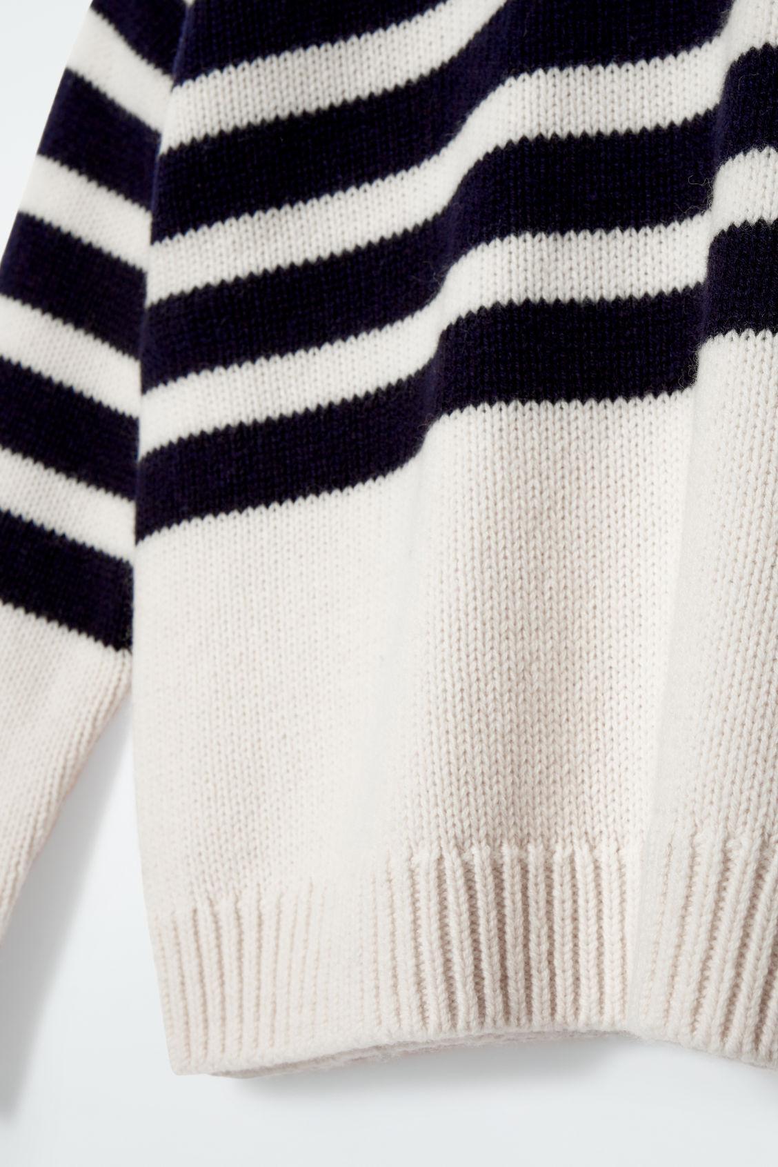 STRIPED WOOL SWEATER Product Image