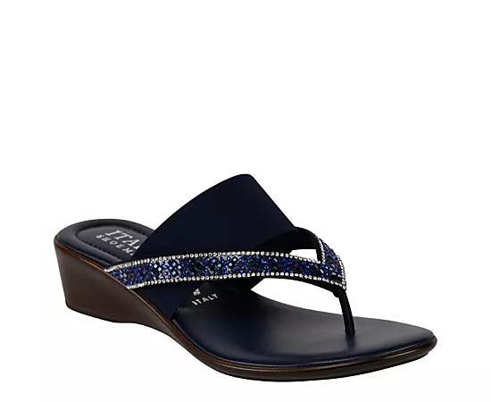 Italian Shoemakers Deleiza Women's Sandals, Size: 6, White Product Image