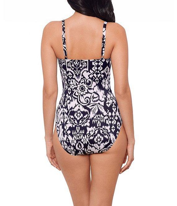 Miraclesuit Talavera Kara Square Neck Underwire Bra One Piece Swimsuit Product Image
