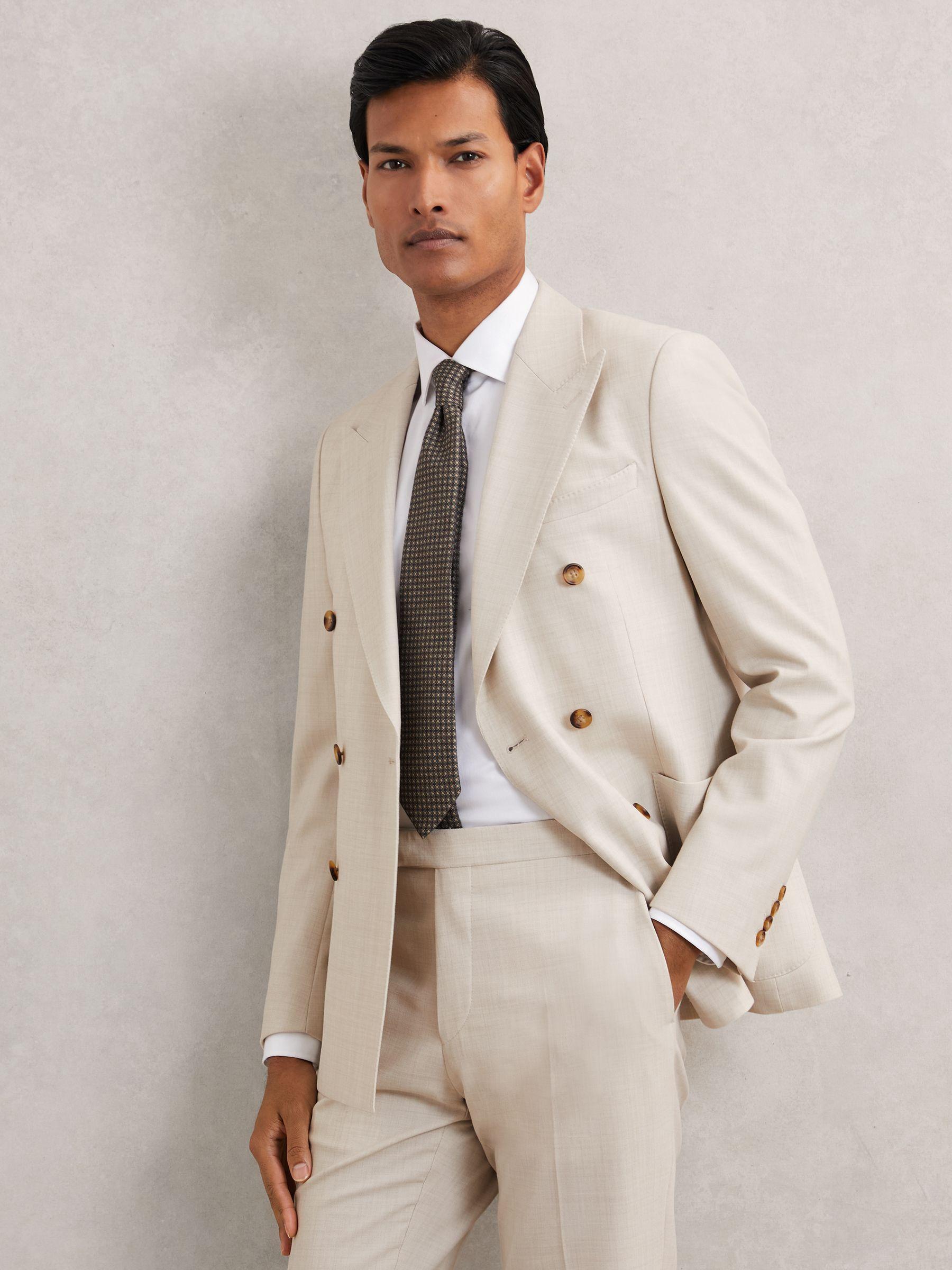 Suit Jacket in Stone Product Image