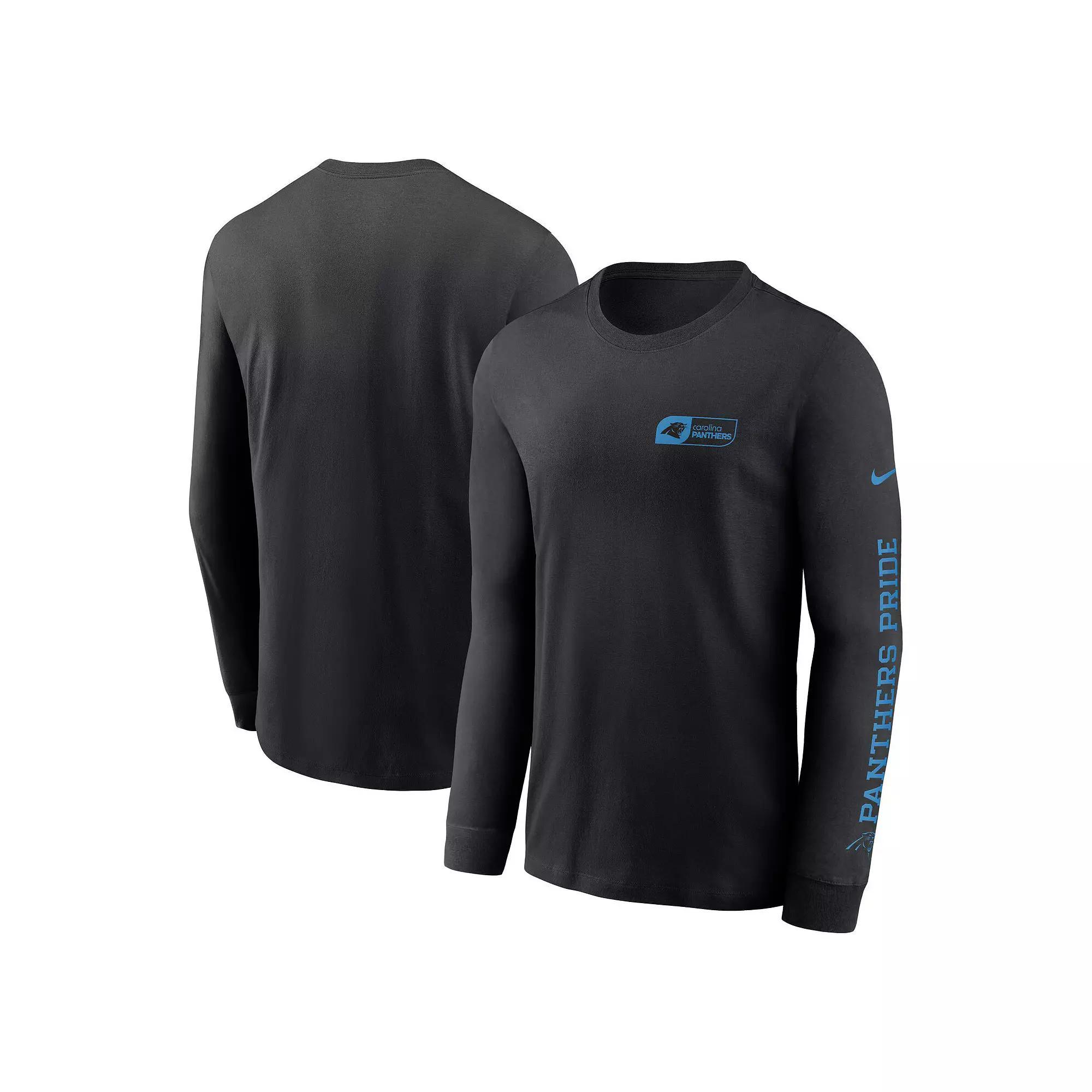 Men's Nike Black Las Vegas Raiders All Out Long Sleeve T-Shirt, Size: Medium, Lvr Black Product Image