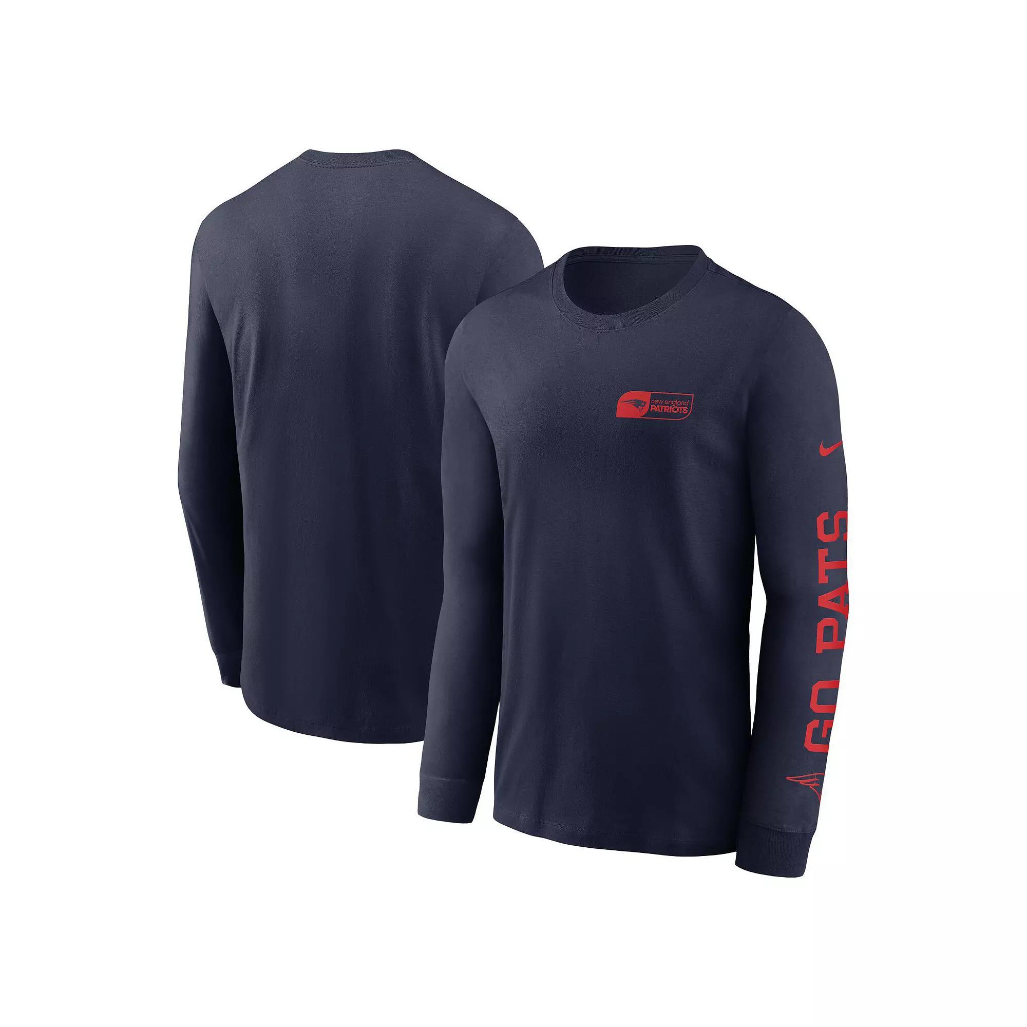 Men's Nike Black Las Vegas Raiders All Out Long Sleeve T-Shirt, Size: Medium, Lvr Black Product Image