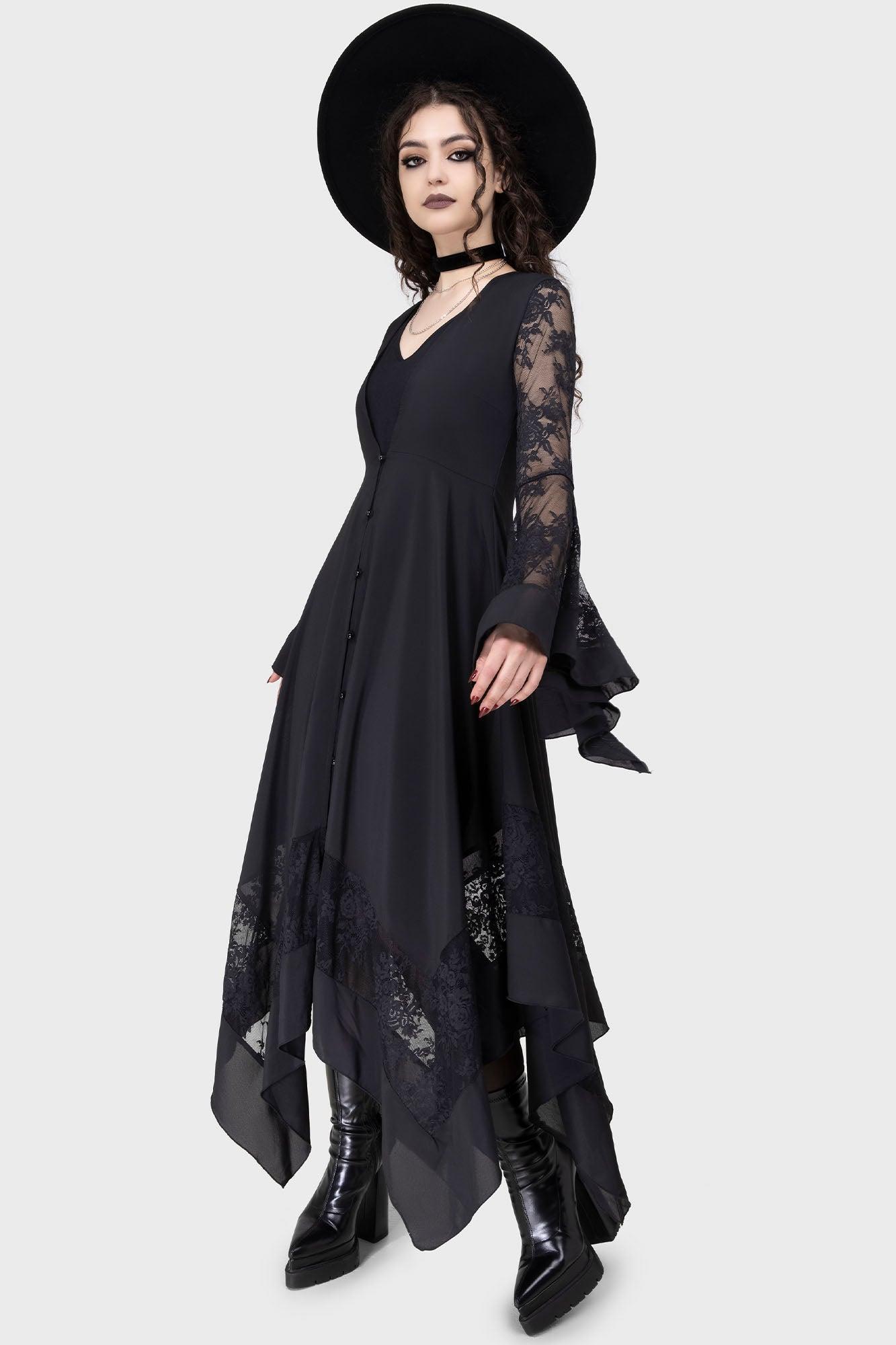 Misty Night Maxi Dress Female Product Image