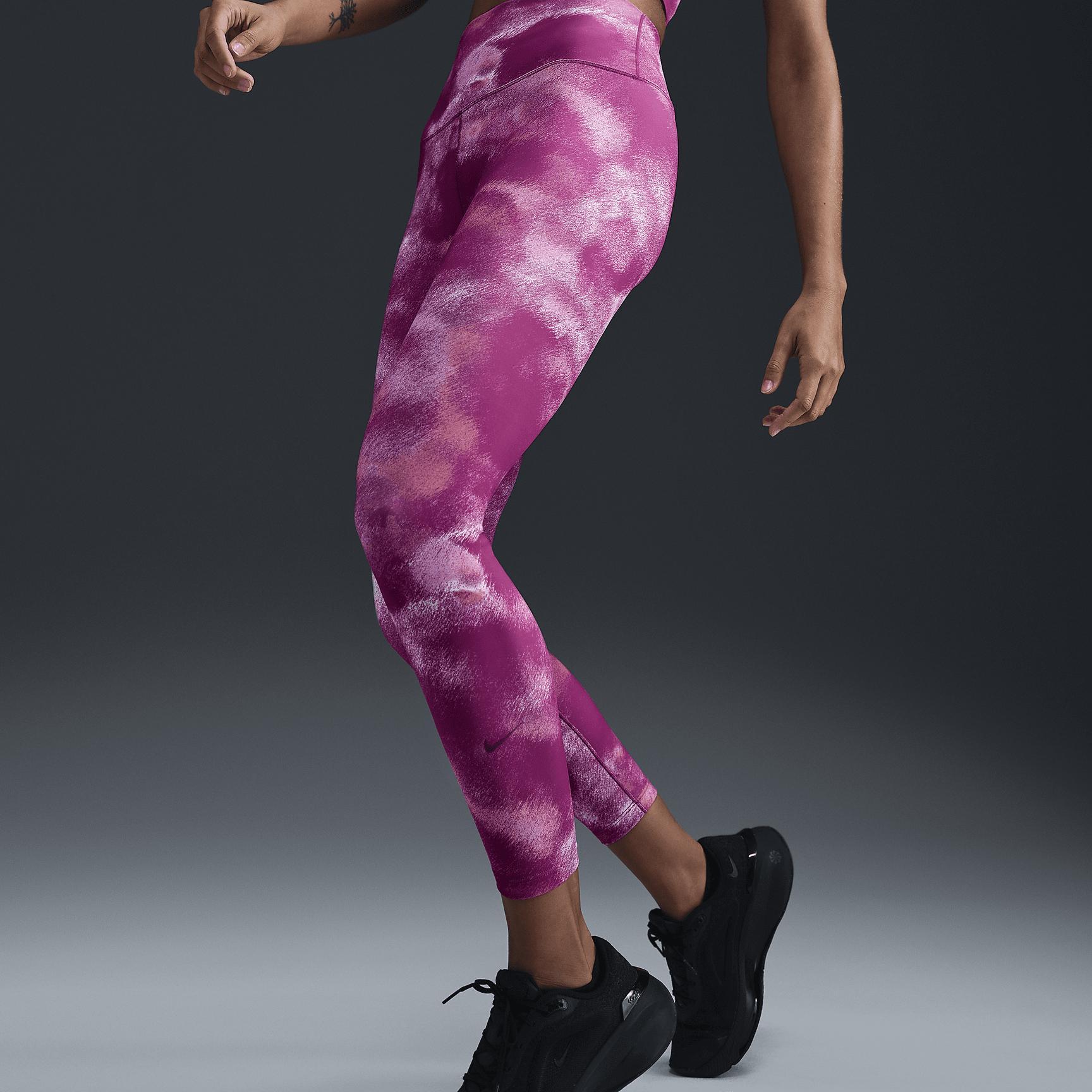 Nike Women's One High-Waisted 7/8 Printed Leggings Product Image