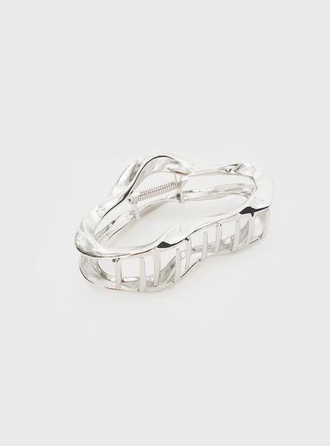 Take It Off Hair Clip Chrome Product Image