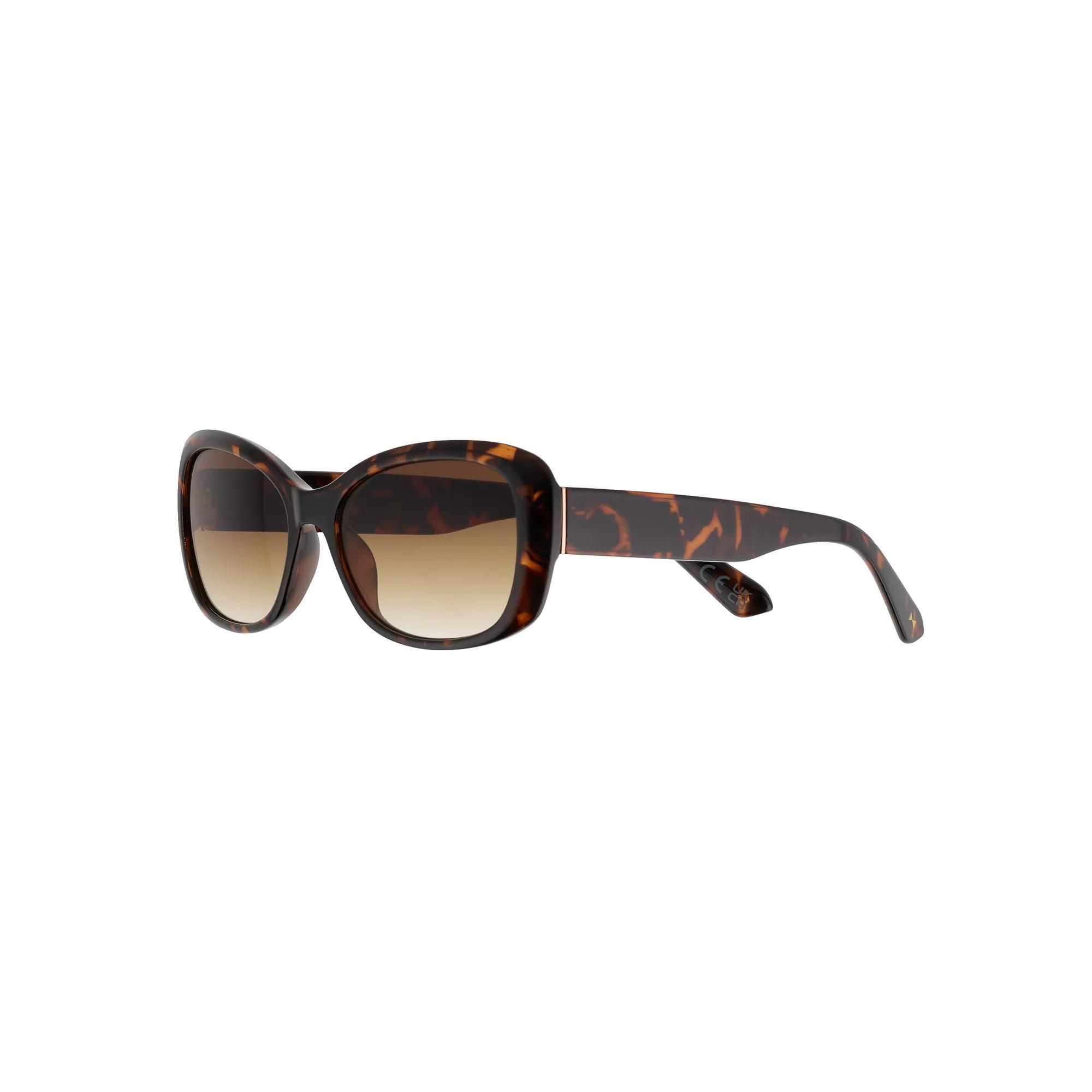 Womens LC Lauren Conrad Ophia Rectangle Sunglasses, Green Product Image