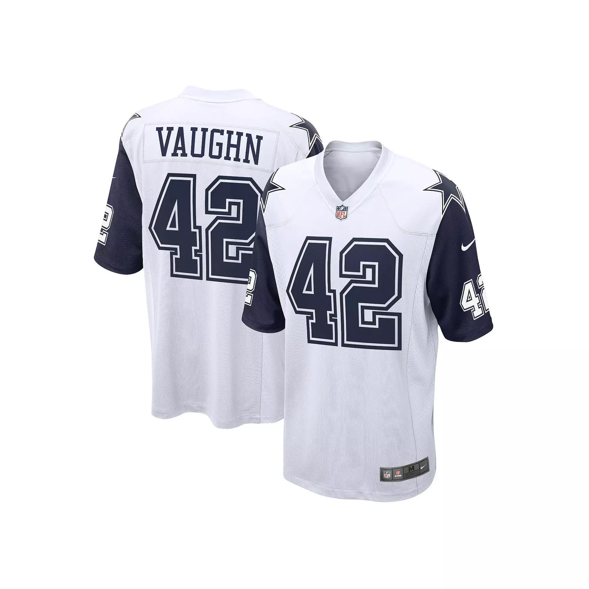 Men's Nike Deuce Vaughn White Dallas Cowboys Alternate Game Jersey, Size: Large Product Image