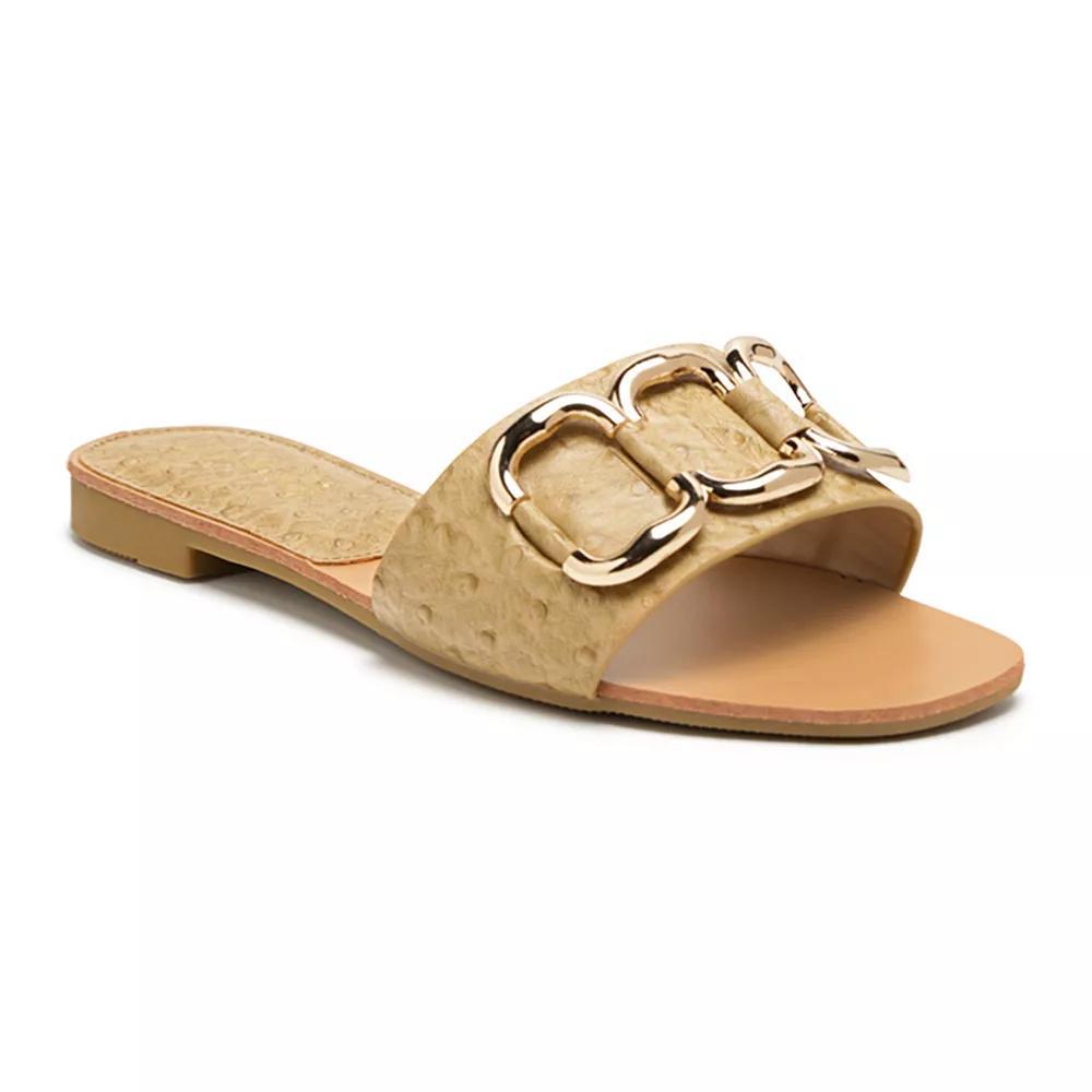 London Rag Madeleine Womens Slide Flats Product Image
