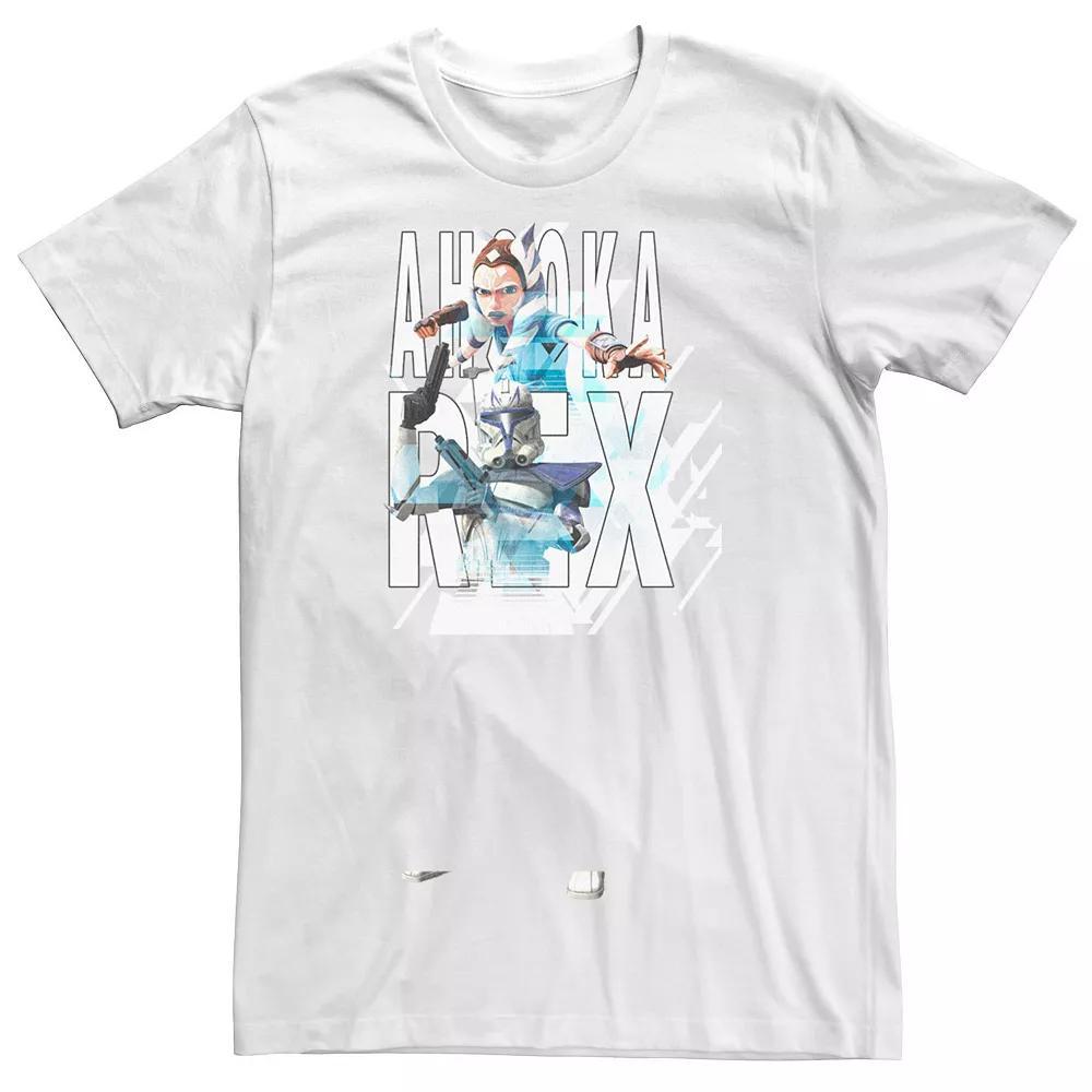 Men's Star Wars Rebels Characters Tee, Size: 3XL, White Product Image