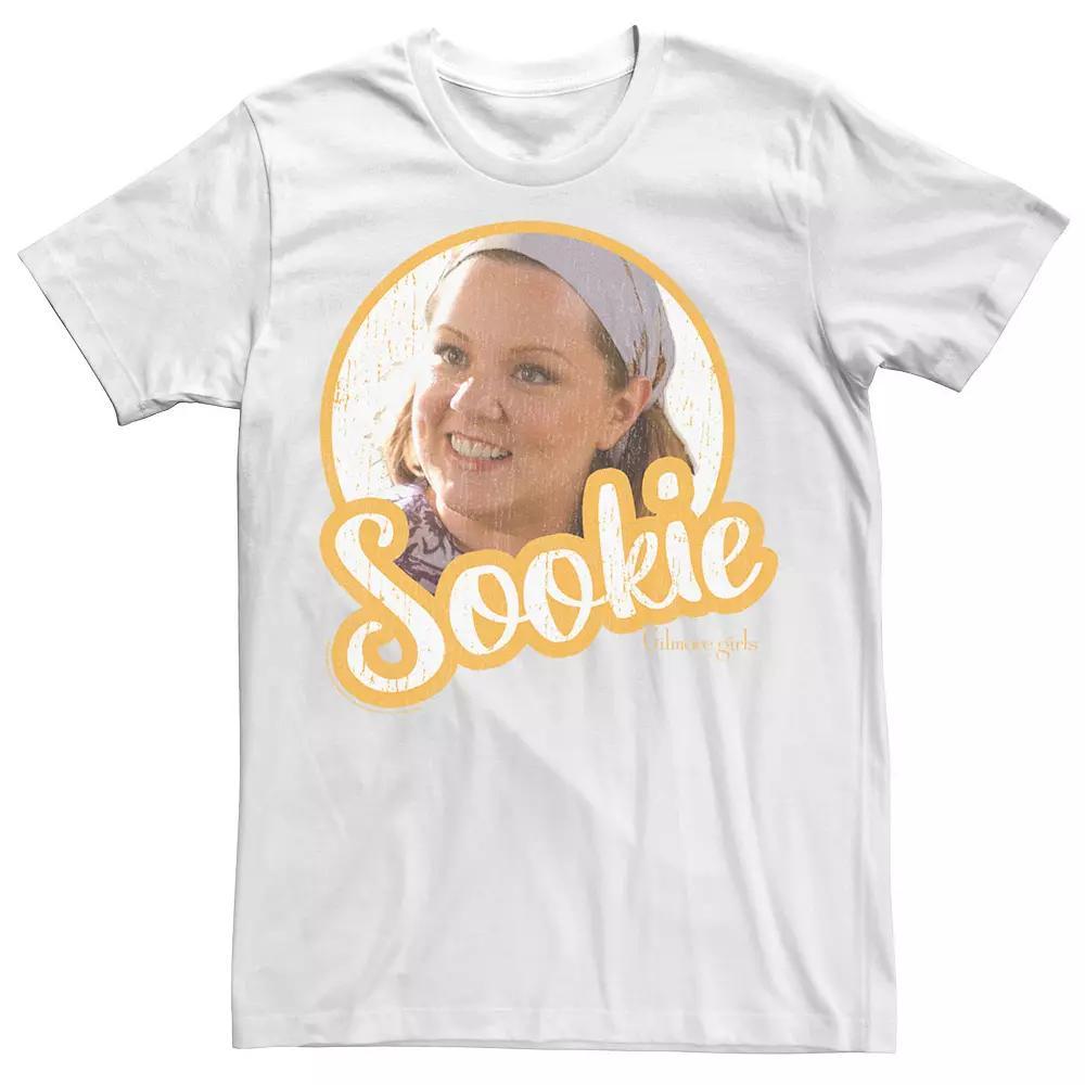 Men's Gilmore Girls Sookie Circle Portrait Tee, Size: Large, White Product Image