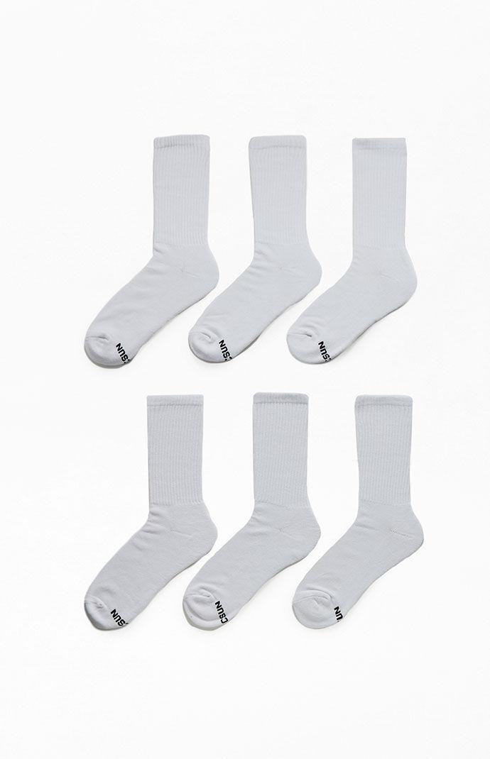 6 Pack Basic Crew Socks Product Image