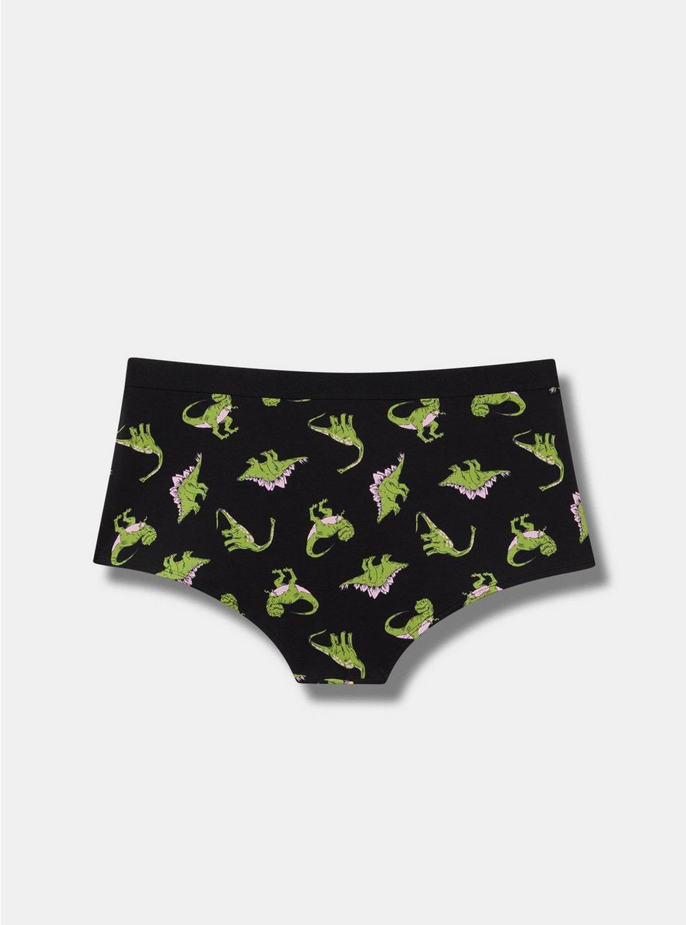 Cotton Mid-Rise Boyshort Panty Product Image