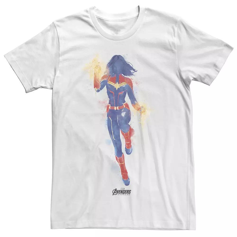 Men's Marvel Avengers Endgame Spray Paint Tee, Size: 3XL, White Product Image