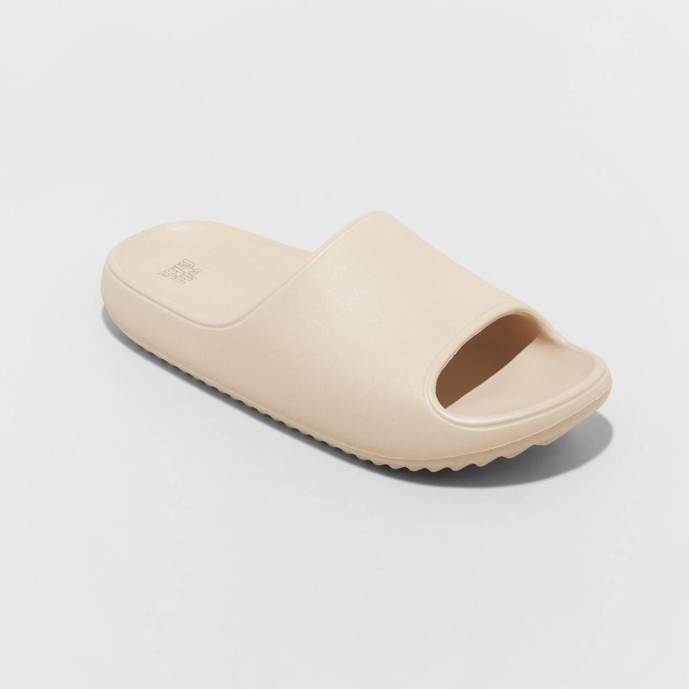 Womens Robbie Slide Sandals - Wild Fable Tan 8 Product Image