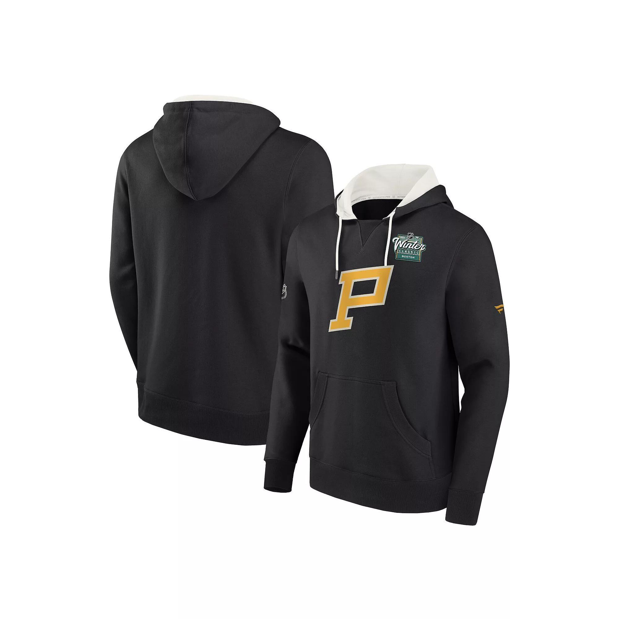 Mens Fanatics Pittsburgh Penguins 2023 NHL Winter Classic Authentic Pro Pullover Hoodie Product Image
