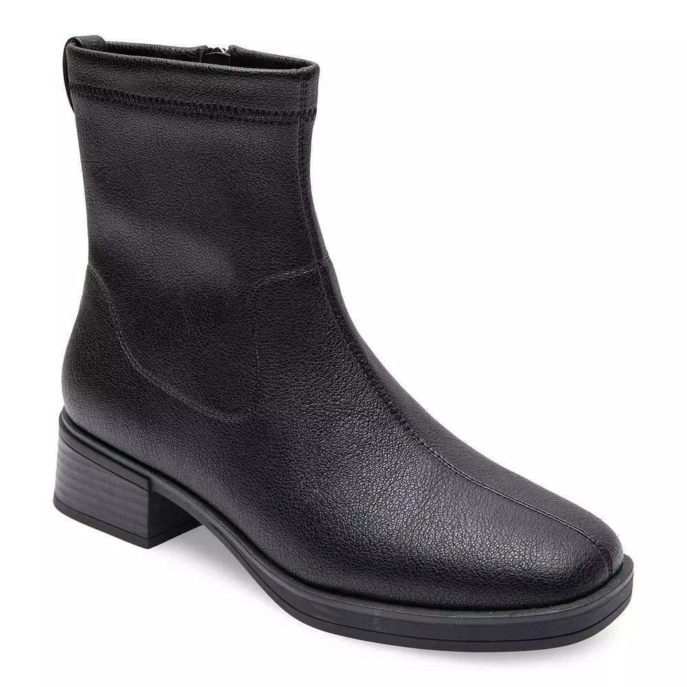 Aerosoles Dazzy Womens Stretch Equestrian Ankle Boots Product Image