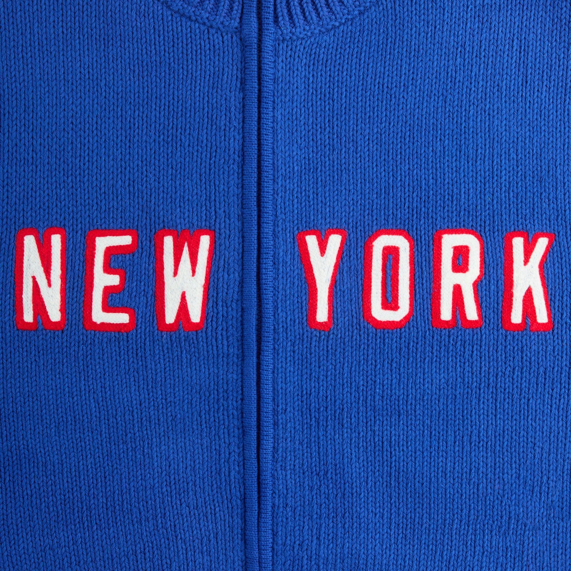 Kith for the New York Rangers Wyona Full Zip - Cyclone Male Product Image