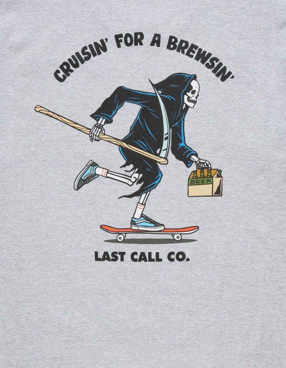 LAST CALL CO. Brewsin Mens Tee - HEATHER GRAY Product Image