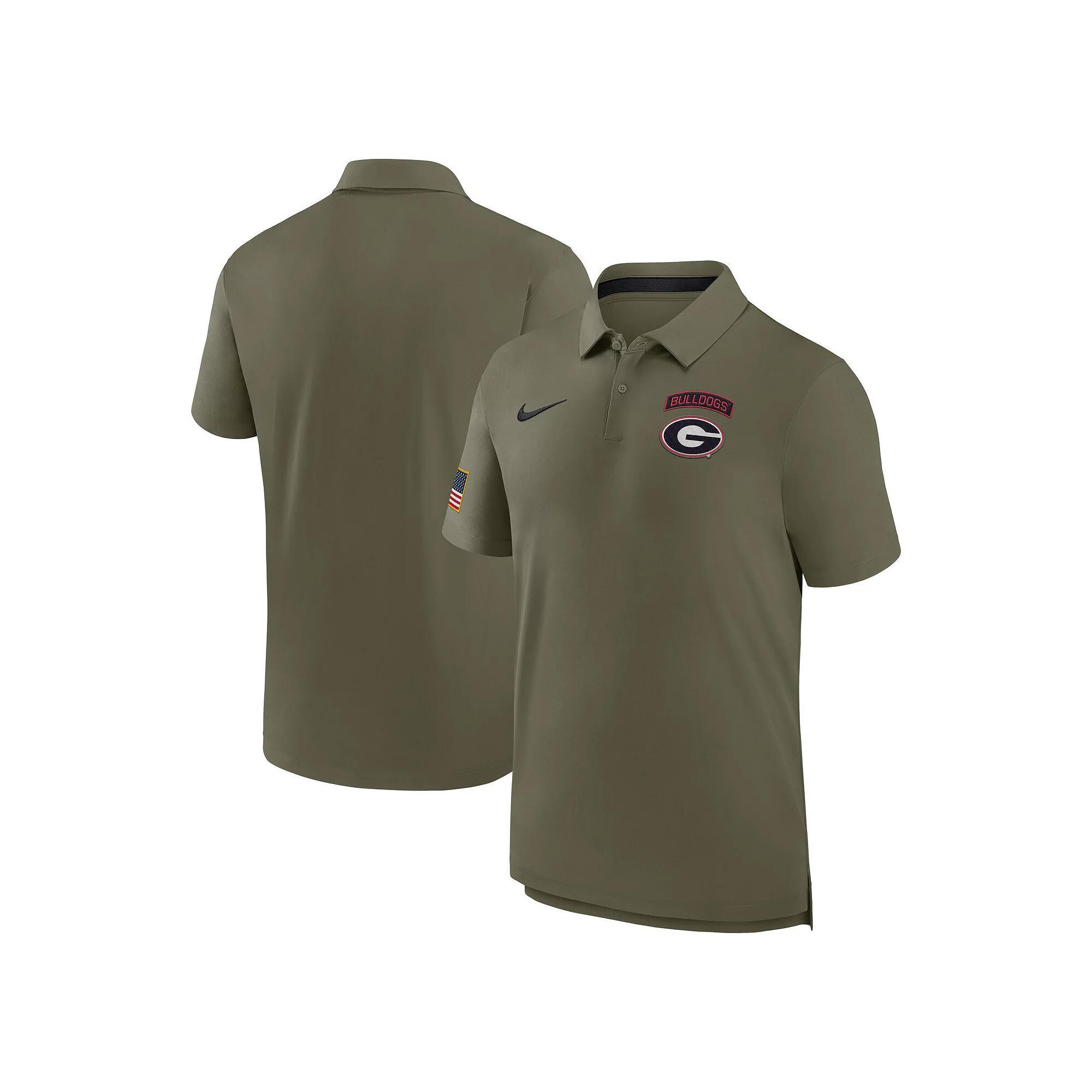 Men's Nike Olive Alabama Crimson Tide 2024 Military Appreciation Tour Performance Polo, Size: Large, Team Product Image