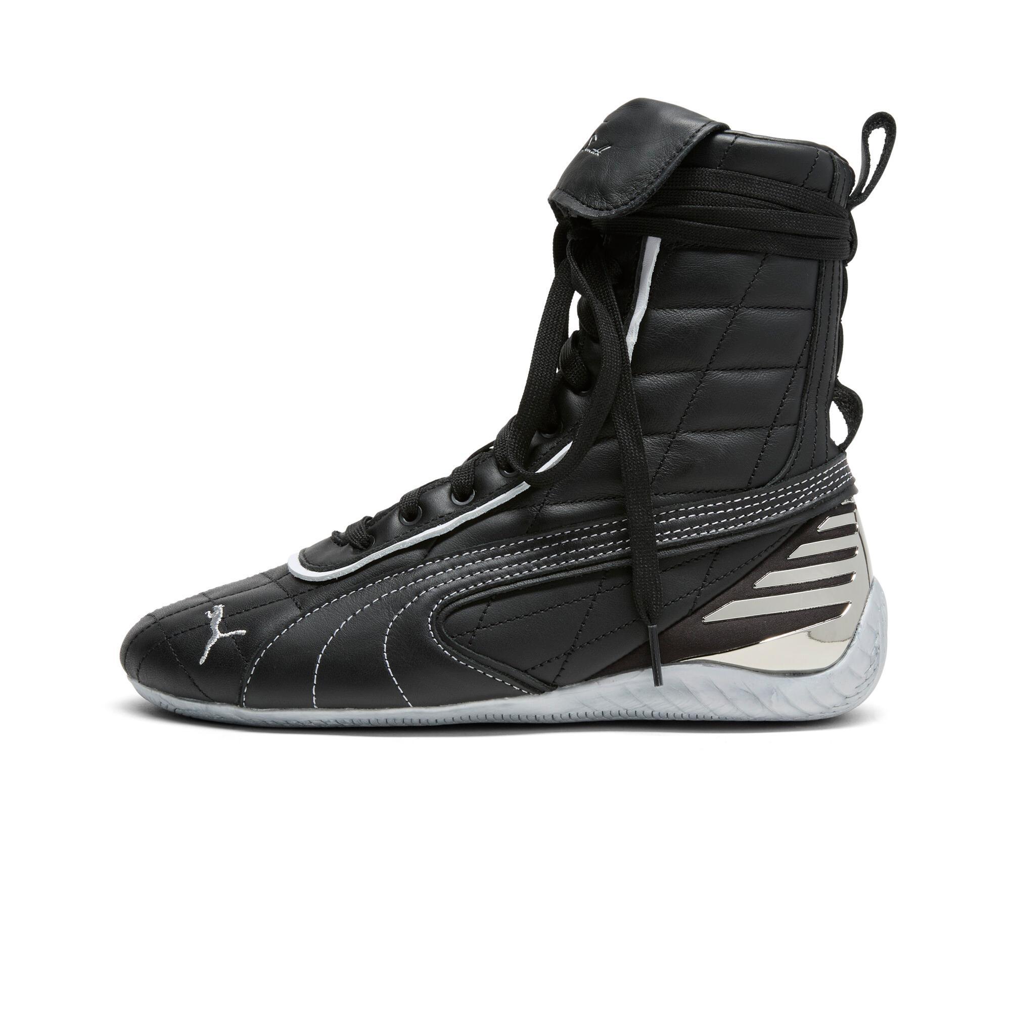 PUMA x LAQUAN SMITH Speedcat Leather Women's Mid Sneakers Product Image