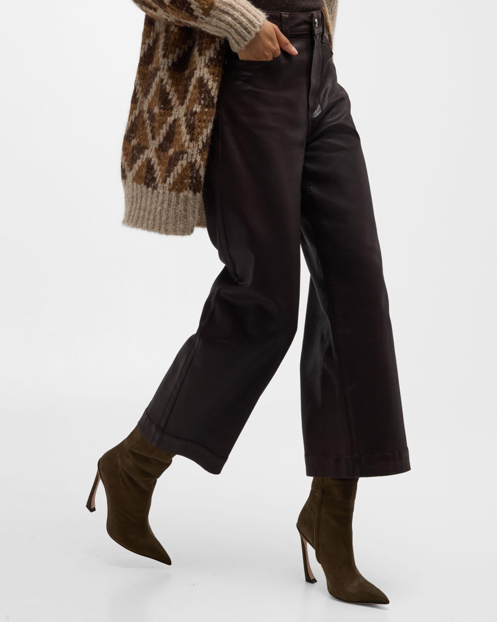Anessa Wide-Leg Crop Jeans Product Image