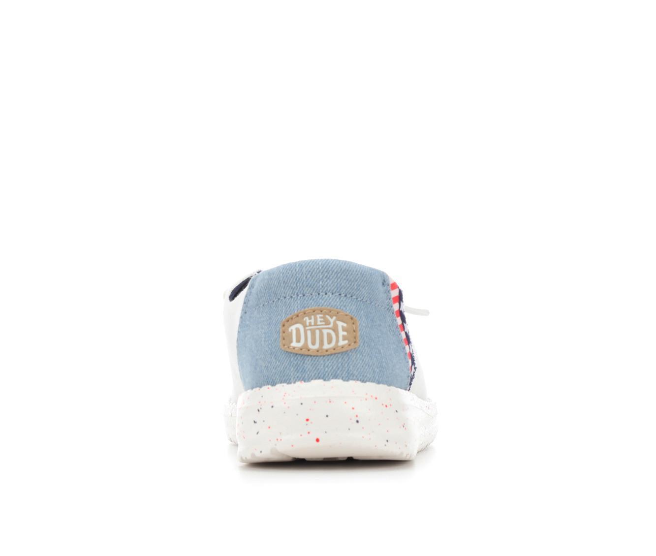 Women's HEYDUDE Wendy Americana Splatter Casual Shoes Product Image
