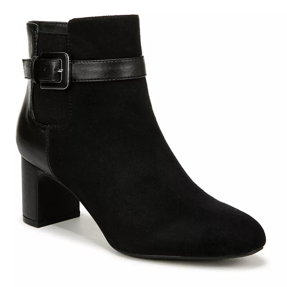 LifeStride Truly Women's Ankle Boots, Size: 7, Black Micro Product Image